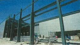 Photo: detail of Hiperbaric assembly workshop expansion