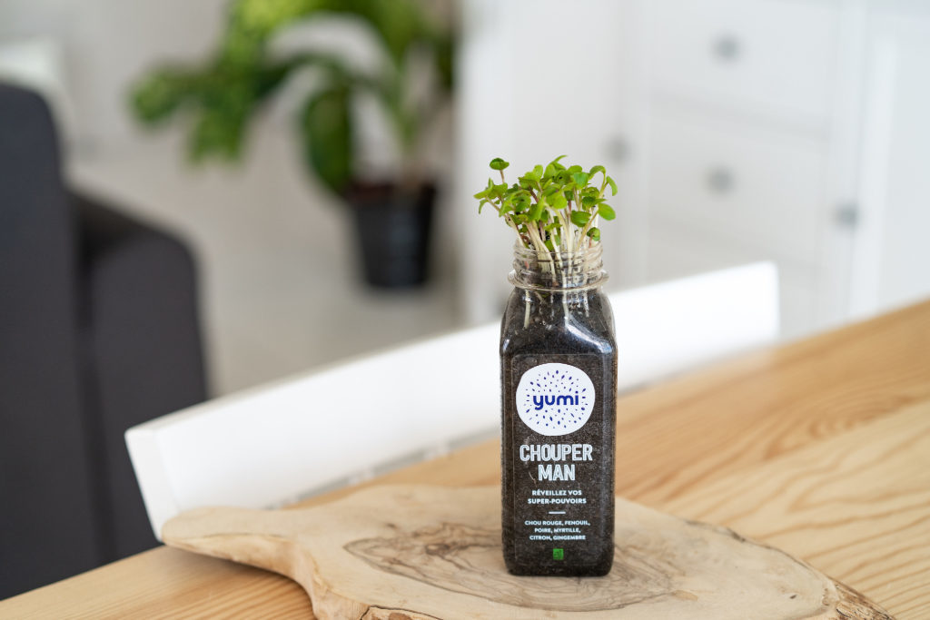 Botella de PLA biodegradable de Yumi Botella de PLA biodegradable de Yumi