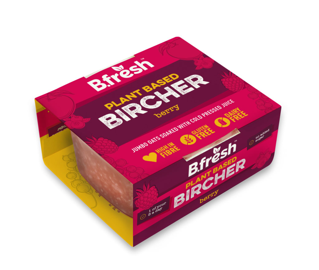 Ready to eat Plant based bircher from B.fresh Ready to eat Plant based bircher from B.fresh